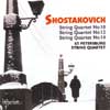 Review of Shostakovich String Quartets Nos 10, 12 and 14