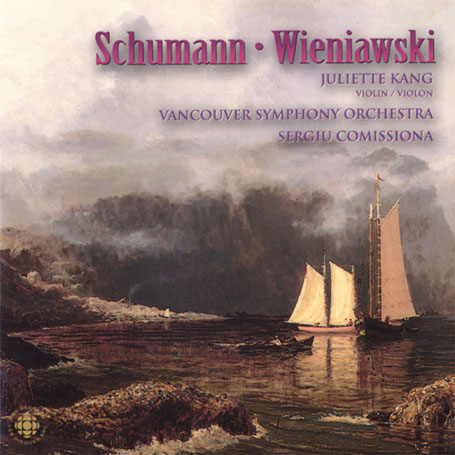 Review of Schumann; Wieniawski Violin Concertos