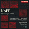 Review of Kapp, A; Kapp, E; Kapp, V Orchestral Works