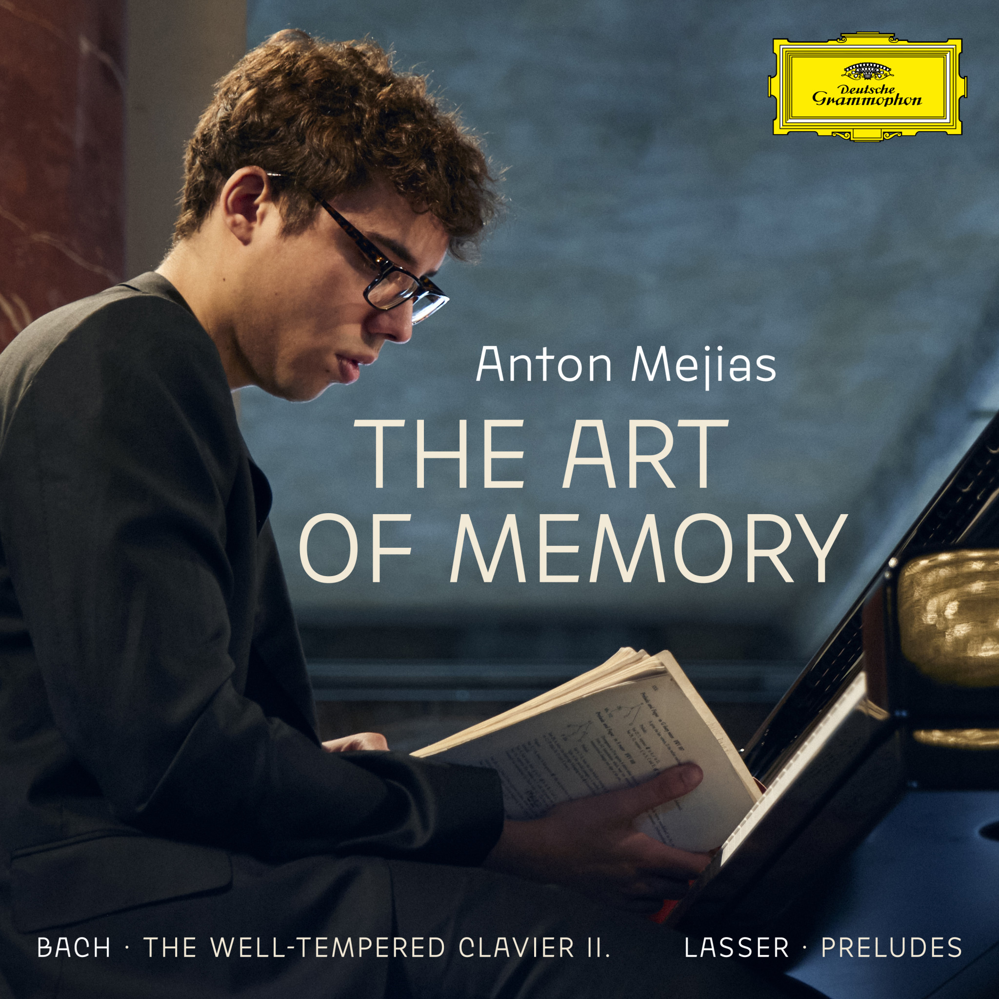486 7338. JS BACH The Well-Tempered Clavier Book II LASSER 12 Preludes for Solo Piano (Anton Mejias