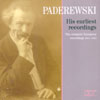 Review of Paderewski - Earliest Recordings
