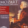 Review of Mozart Piano Encores and Premieres