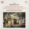 Review of Dohnányi Works for Cello