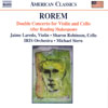 Review of Rorem Double Concerto. After Reading Shakespeare