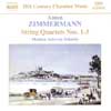 Review of Zimmermann String Quartets Op 3