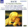 Review of Bach St Matthew Passion