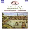 Review of Avison Concertos, Opp 3 and 4