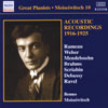 Review of Great Pianists - Moiseiwitsch, Vol 10