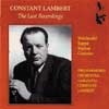 Review of Lambert - Last Recordings (The) 1905-51