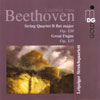 Review of Beethoven String Quartet No 13; Grosse Fuge