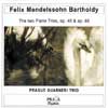 Review of Mendelssohn Piano Trios, Op. 49 & Op. 66