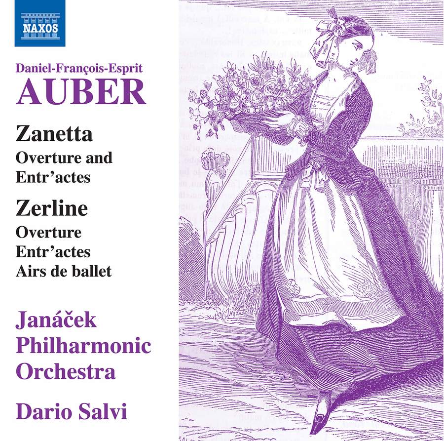 8 574335. AUBER Overtures Vol 5 - Zanetta, Zerline (Salvi)