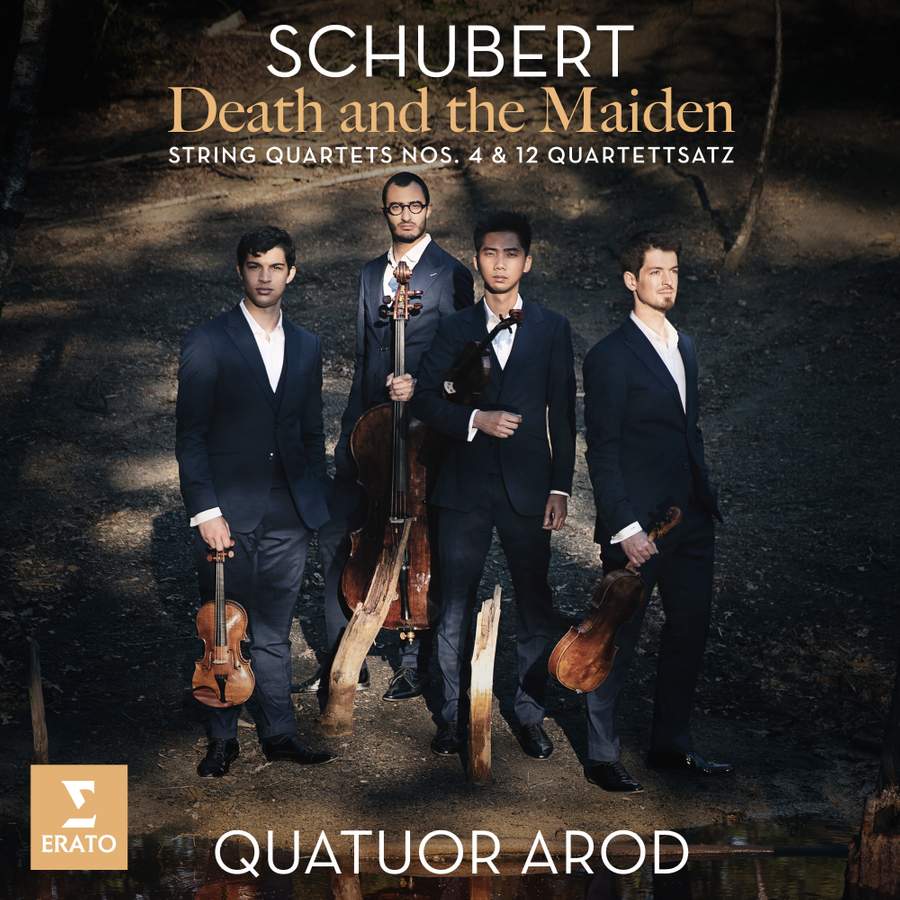 Review of SCHUBERT String Quartets Nos 4, 12 & 14 (Quatuor Arod)