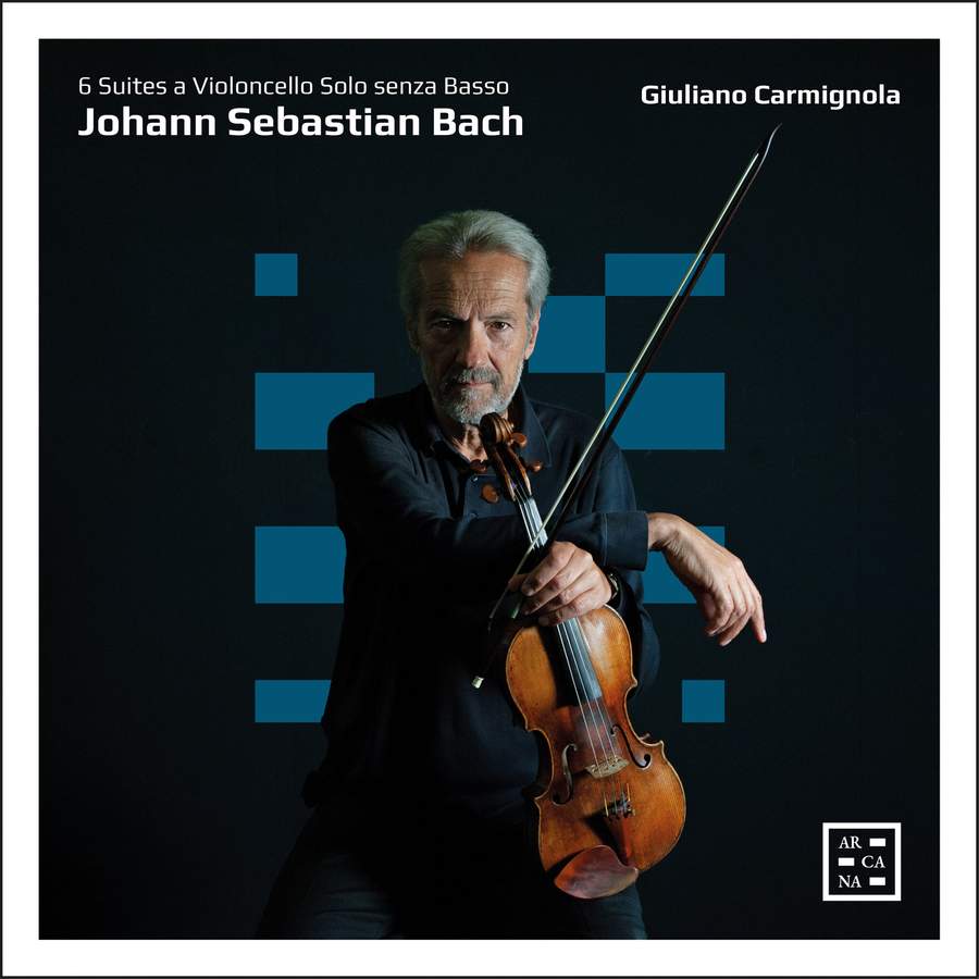 A533. JS BACH 6 Suites a Violoncello Solo Senza Basso (Giuliano Carmignola)