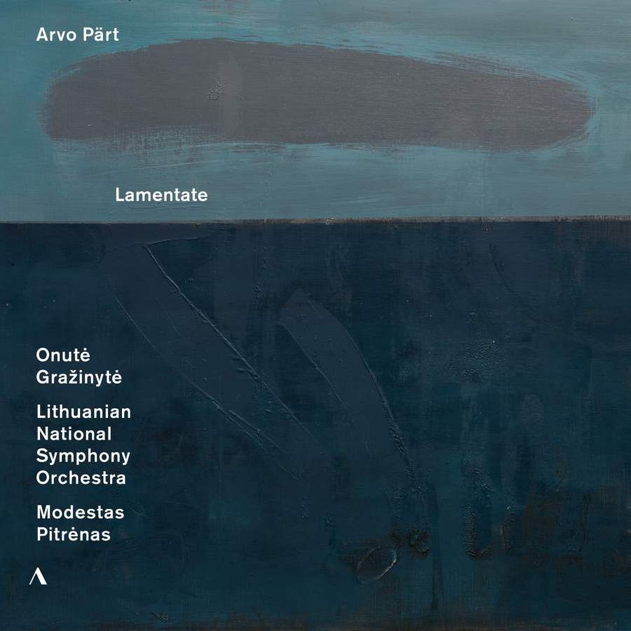 Review of PÄRT Lamentate. Piano Works (Onute Grazinyte)