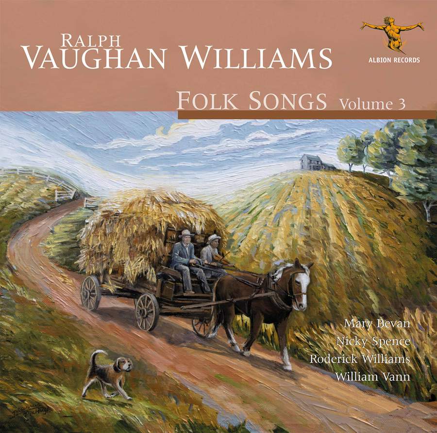 ALBCD044. VAUGHAN WILLIAMS Folk Songs Vol 3