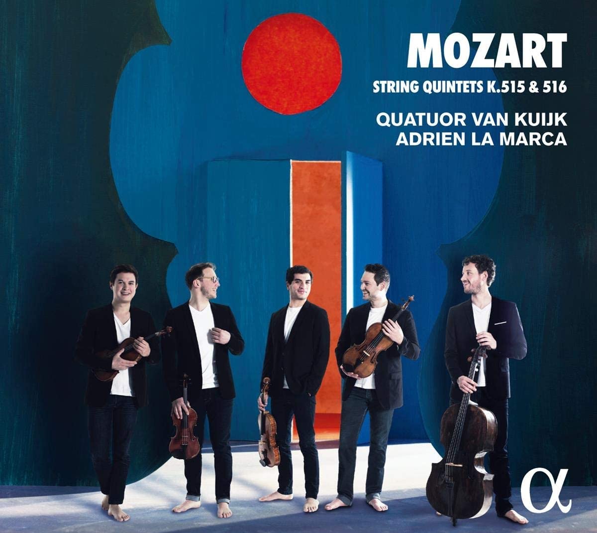 Review of MOZART String Quintets, K515 & 516 (Quator Van Kuijk; Adrien La Marca)