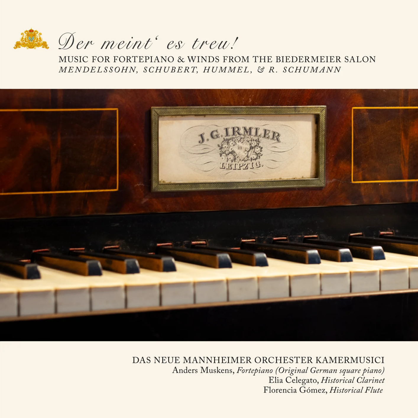 AM202402. 'Der meint‘es treu!' Music for Fortepiano & Winds from the Biedermeier Salon