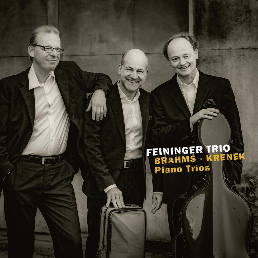 AVI8553525. BRAHMS Piano Trio No. 1 KRENEK Trio-Fantasia (Feininger Trio)