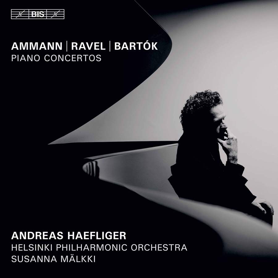 Review of AMMANN; BARTOK; RAVEL Piano Concertos (Andreas Haefliger)