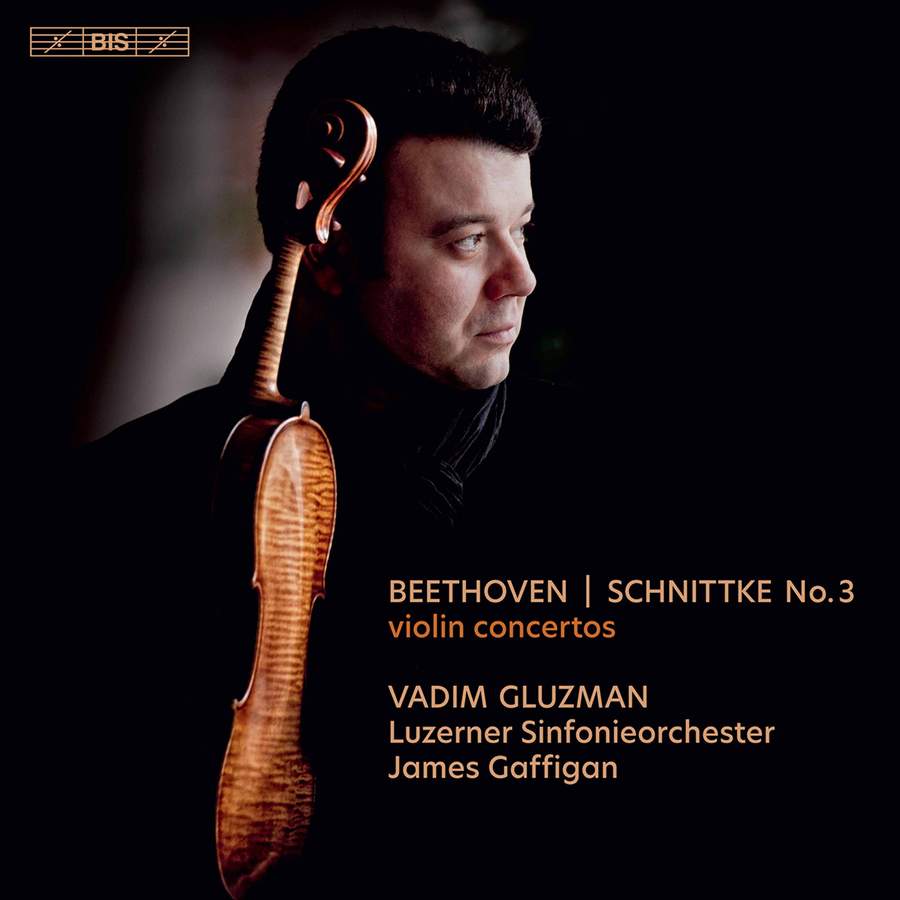 Review of BEETHOVEN; SCHNITTKE Violin Concertos (Vadim Gluzman)