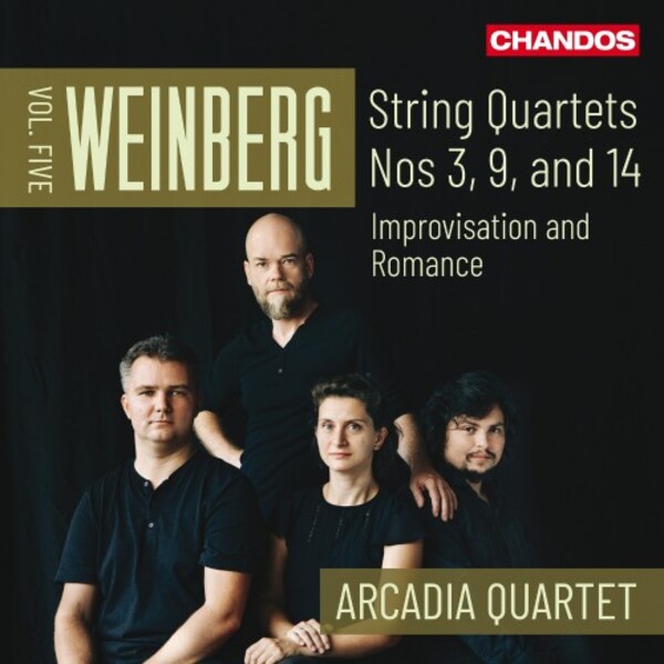 Review of WEINBERG String Quartets Vol 5 (Arcadia Quartet)