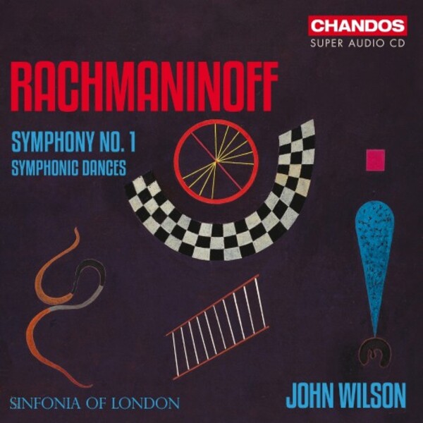 CHSA5351. RACHMANINOV Symphony No 1. Symphonic Dances (Wilson)