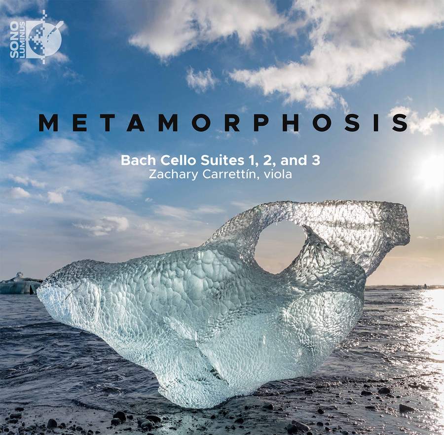 DSL92247. JS BACH 'Metamorphosis' Cello Suites Nos 1-3 (Zachary Carrettín)