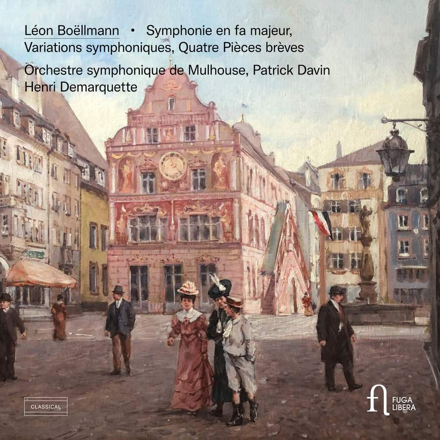 FUG780. BOËLLMANN Symphony. Variations Symphoniques. Quatre Pièces Brèves