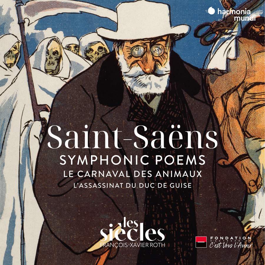 HMM90 2614-15. SAINT-SAËNS Symphonic Poems. Le Carnaval des animaux. L'Assassinat du duc de Guise (R