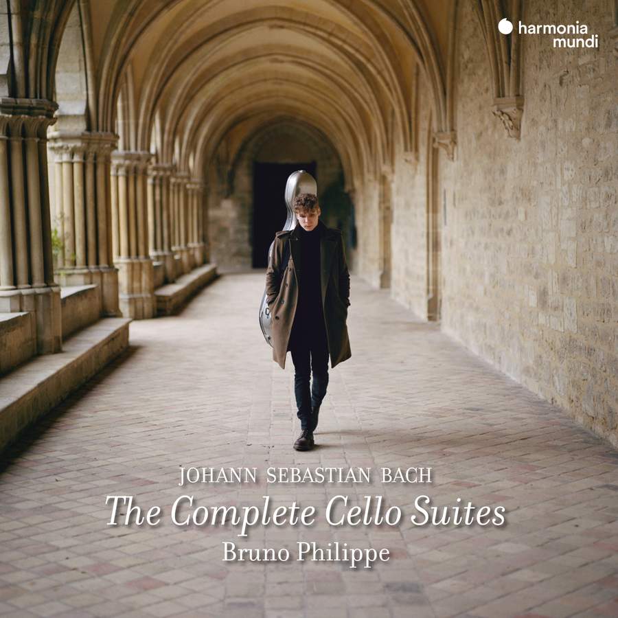 HMM90 2684-85. JS BACH Complete Cello Suites (Bruno Philippe)