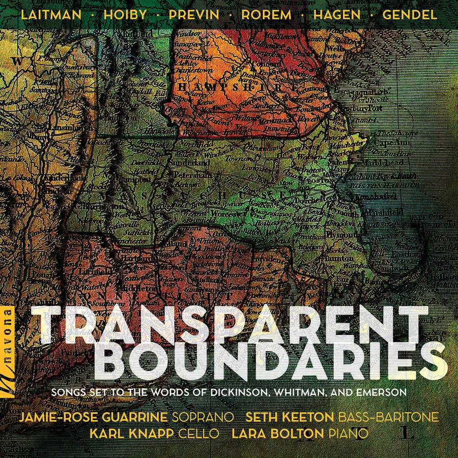 Review of Transparent Boundaries: Songs Set to the Words of Dickinson, Whitman & Emerson