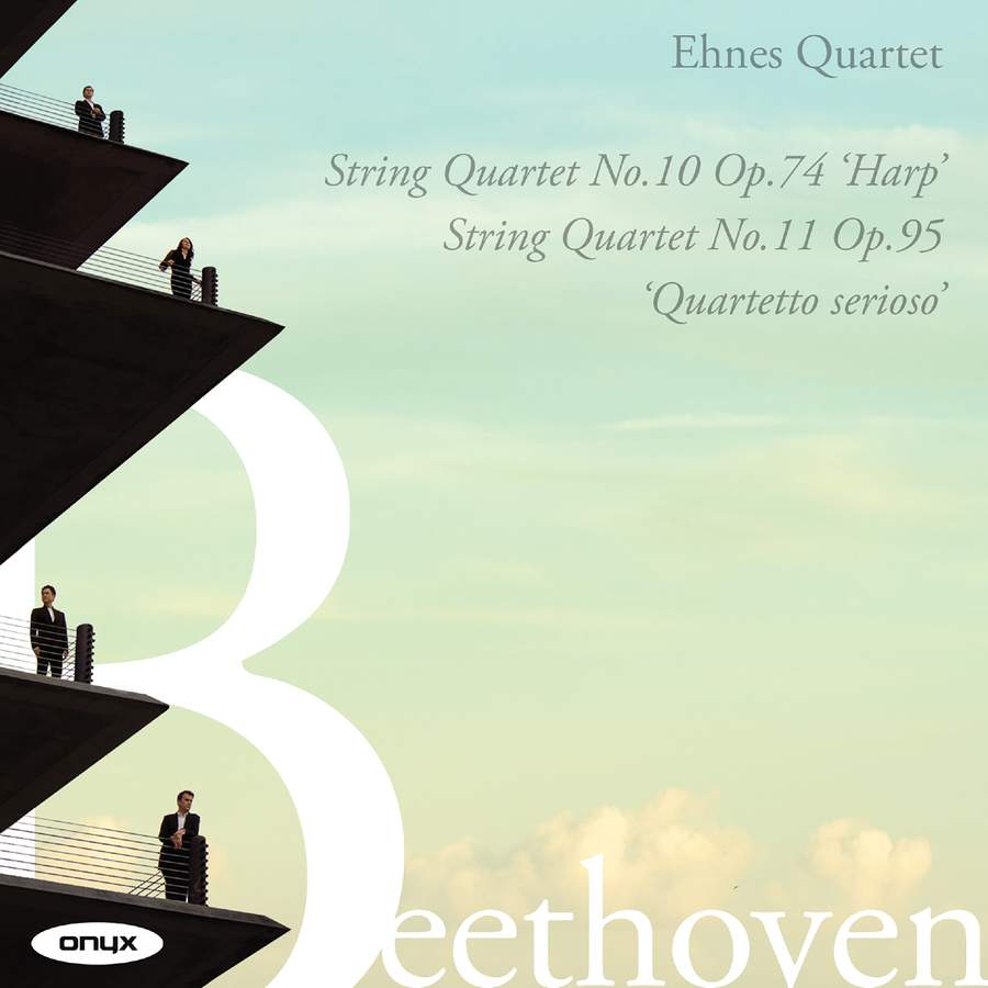 Review of BEETHOVEN String Quartets Nos 10, 11 12 & 14 (Ehnes Quartet)