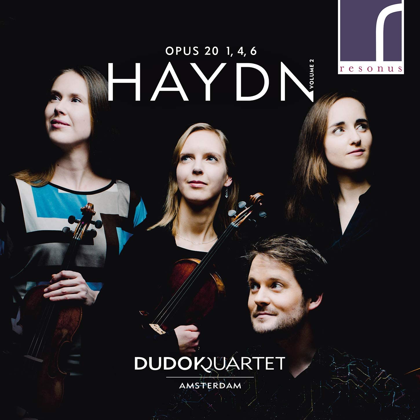 Review of HAYDN String Quartets Op 20 – No 1; No 4; No 6 (Dudok Quartet)