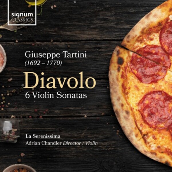 SIGCD781. TARTINI Violin Sontatas (Adrian Chandler)