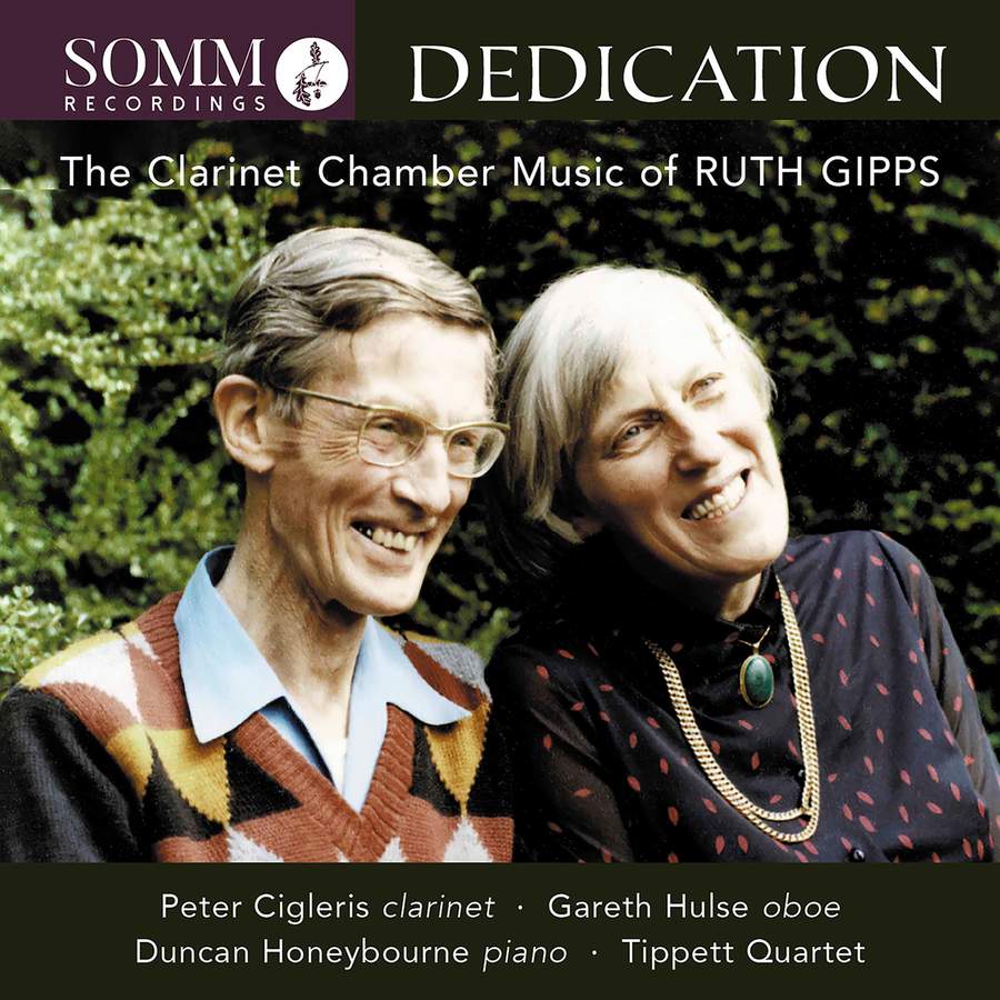 SOMMCD0641. GIPPS 'Dedication' Clarinet chamber music