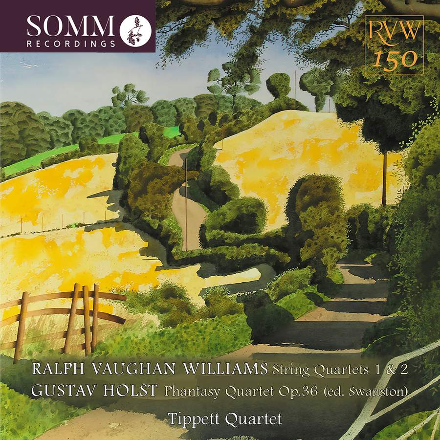 SOMMCD0656. HOLST; VAUGHAN WILLIAMS String Quartets (Tippett Quartet)