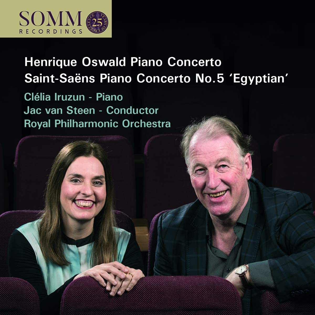 Review of OSWALD Piano Concerto SAINT-SAENS Piano Concerto No 5 (van Steen)