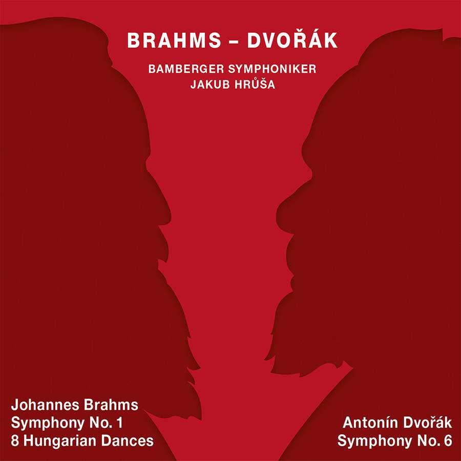 TUD1741. BRAHMS Symphony No 1 DVORÁK Symphony No 6 (Hrůša)