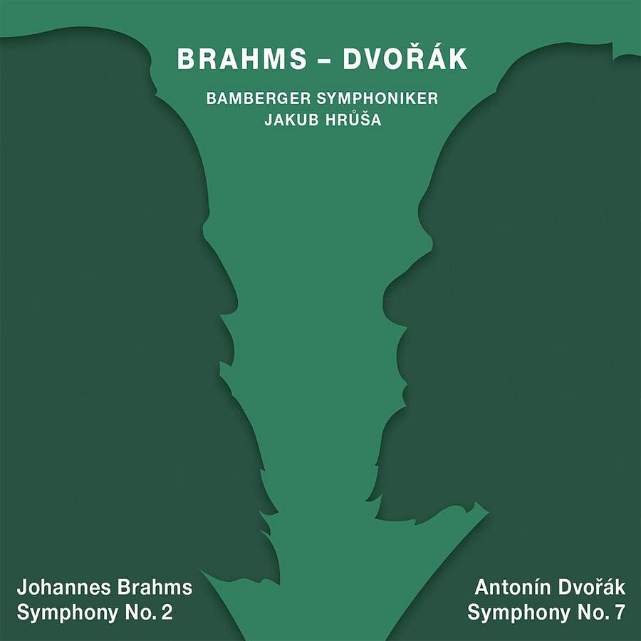 TUD1742. BRAHMS Symphony No 2 DVORÁK Symphony No 7 (Hrůša)