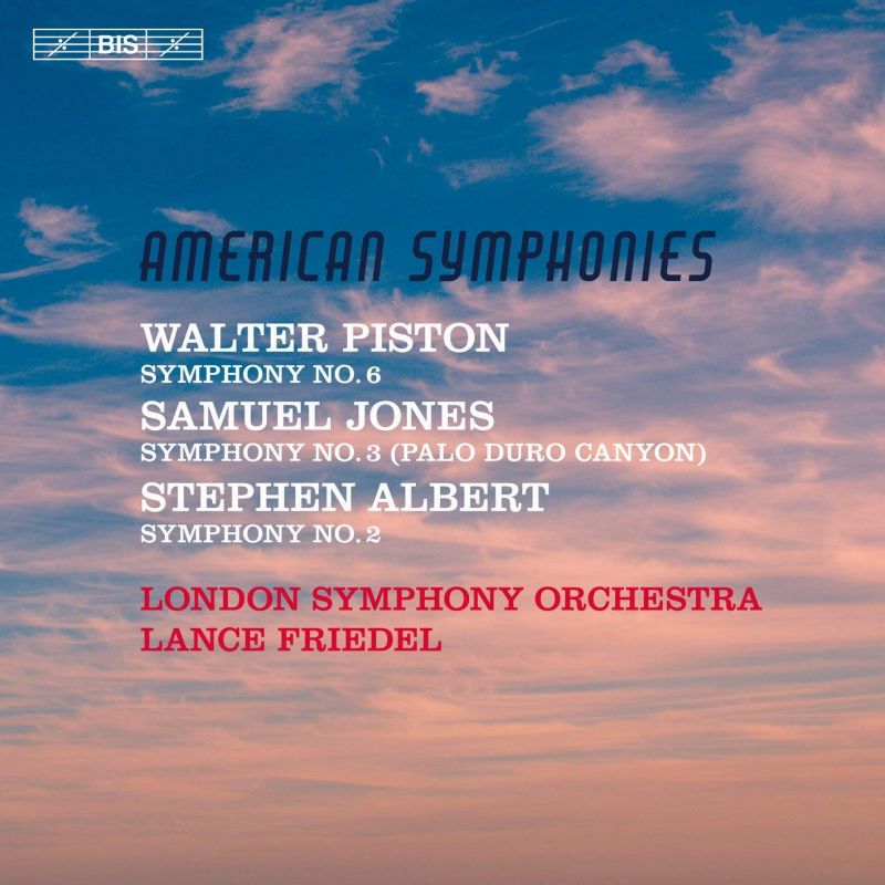 Review of PISTON; JONES; ALBERT 'American Symphonies'