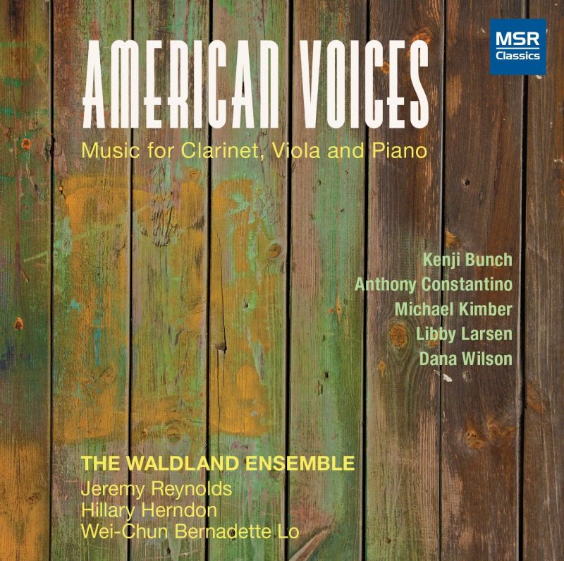 Review of American Voices: Music for Clarinet, Viola and Piano