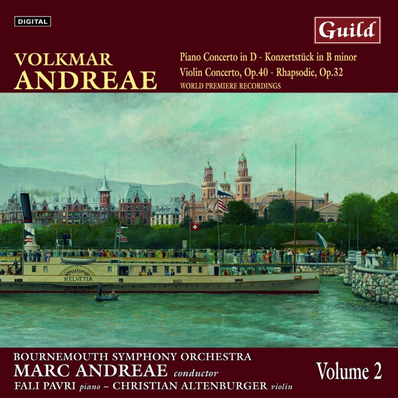 Review of ANDREAE Piano Concerto. Violin Concerto