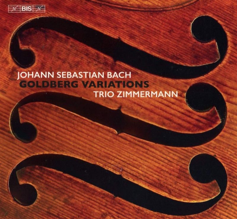 Review of JS BACH Goldberg Variations (Trio Zimmermann)