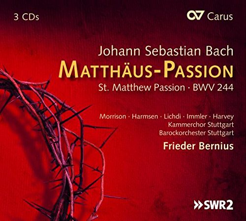 Review of JS BACH St Matthew Passion