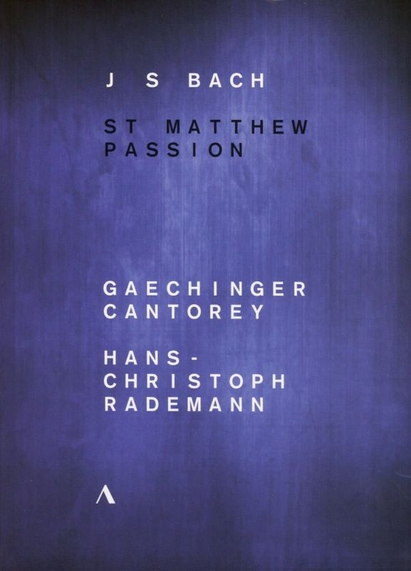 Review of JS BACH St Matthew Passion (Rademann)