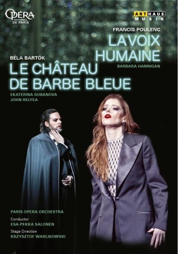 Review of BARTÓK Le chateau de Barbe Bleue POULENC La Voix Humaine (DVD)