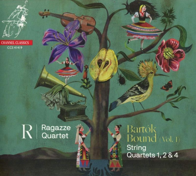 Review of BARTÓK String Quartets 1, 2 & 4 (Ragazze Quartet)