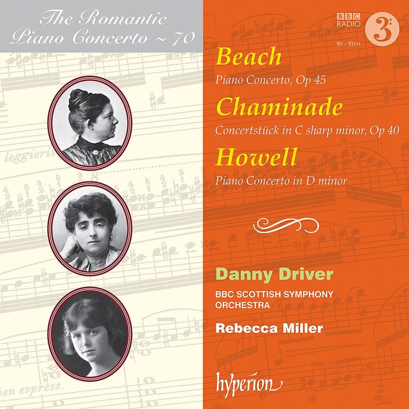 Review of HOWELL; BEACH; CHAMINADE Piano Concertos