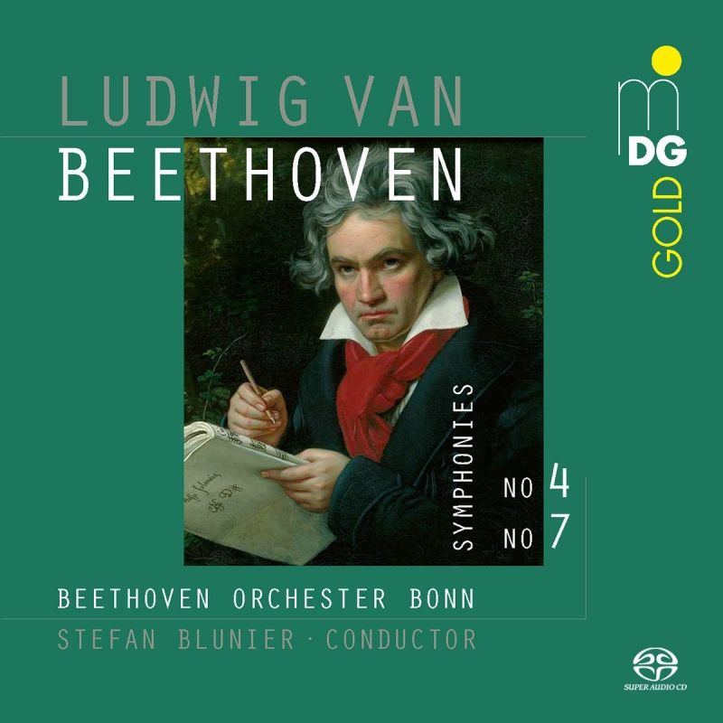 MDG937 1995-6. BEETHOVEN Symphonies Nos 4 & 7